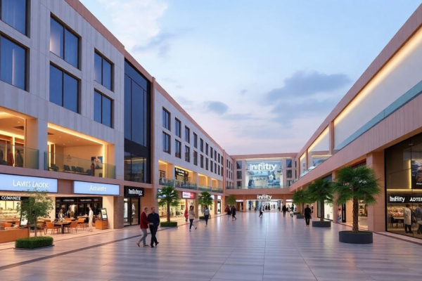 retail space for rent, retail space, Infinity Group Retail, commercial hubs, Luxury retail space
