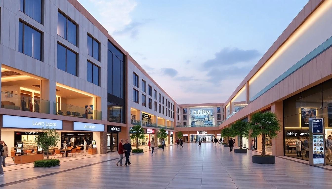 retail space for rent, retail space, Infinity Group Retail, commercial hubs, Luxury retail space